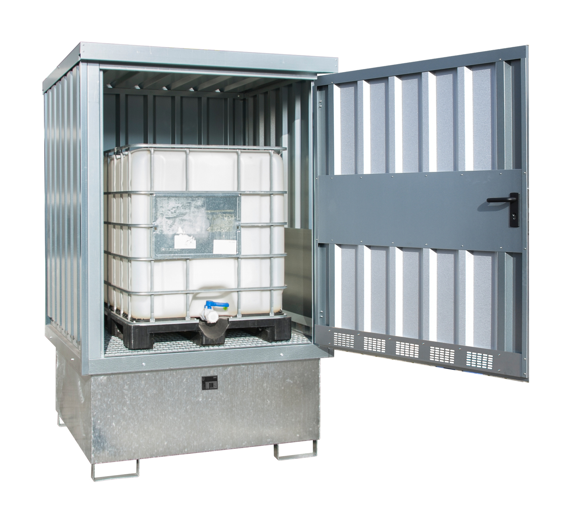 Gefahrstoff-Depot Typ GD-E/IBC